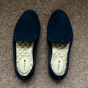 Birdies women's Deep Blue Slip-Ons